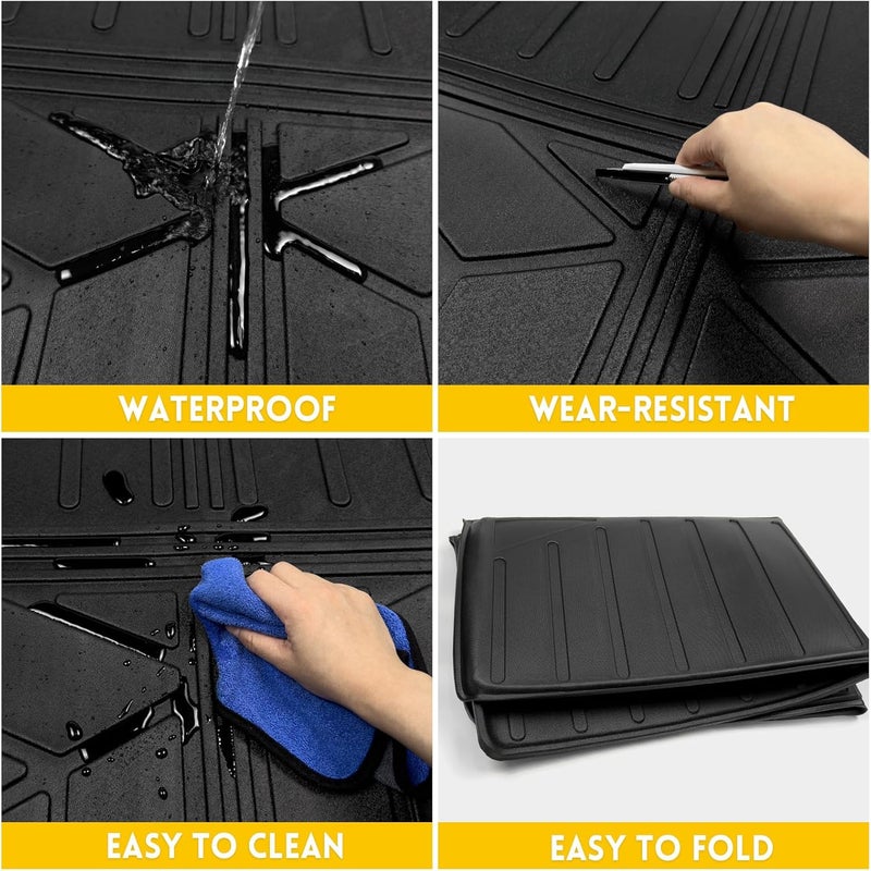 JTYZSM All Weather Rear Cargo Mat for Chevrolet Suburban/Yukon XL - Image 5