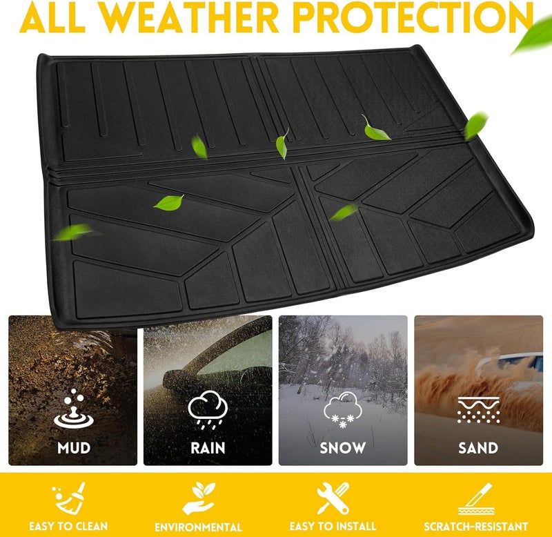 JTYZSM All Weather Rear Cargo Mat for Chevrolet Suburban/Yukon XL - Image 4