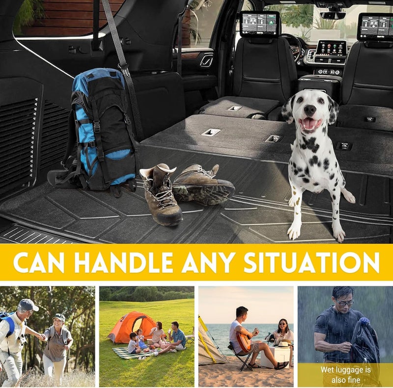 JTYZSM All Weather Rear Cargo Mat for Chevrolet Suburban/Yukon XL - Image 3