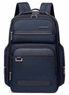 ARCTIC HUNTER Large Business Travel Laptop Backpack, Durable Trip Bag with Independent Laptop and Tablet Computer Compartment for Men, Blue  - Image 1