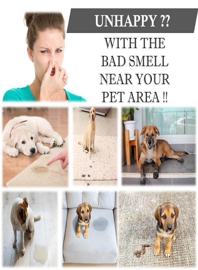 PETSWARE معطر منطقة الحيوانات الأليفة من بيتسوير - ٢٠٠ مل | مزيل روائح الحيوانات الأليفة ذو أساس مائي | آمن للحيوانات الأليفة والأطفال | بتقنية حيوية | آمن على البشرة | مزيل رائحة البول | يمكن استخدامه على جميع الأسطح (لون وردي) - Image 3