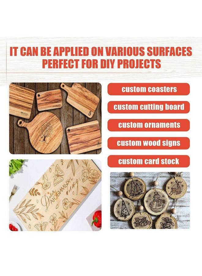 JUE-FISH Wood Scorch Pen Doubler Ended Tips-  2PCS Scorch Heat Sensitive  - Image 3