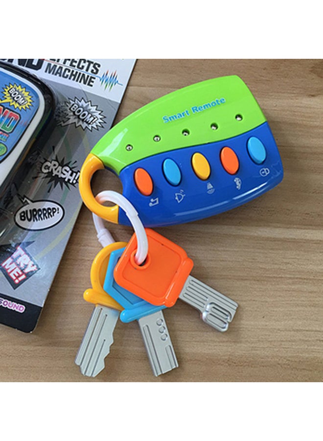 kaichi Musical Remote Control Keys Multicolored For Kids Durable And Unique Design 13.5x5x20.5cm - Image 4