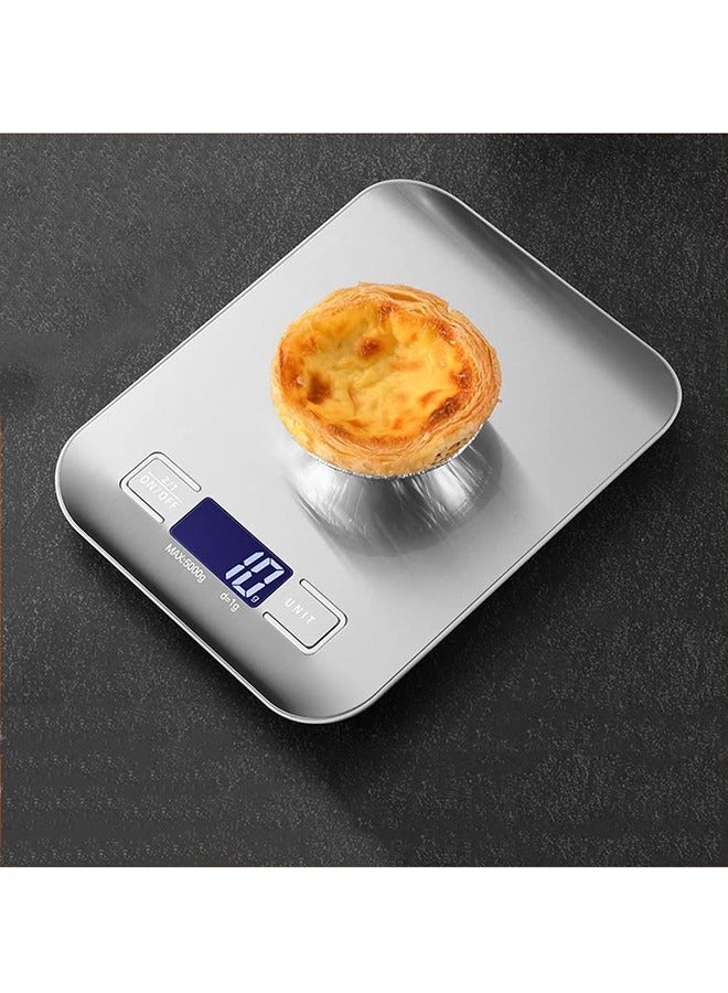 Everrich Electric Kitchen Scale Silver - Image 5