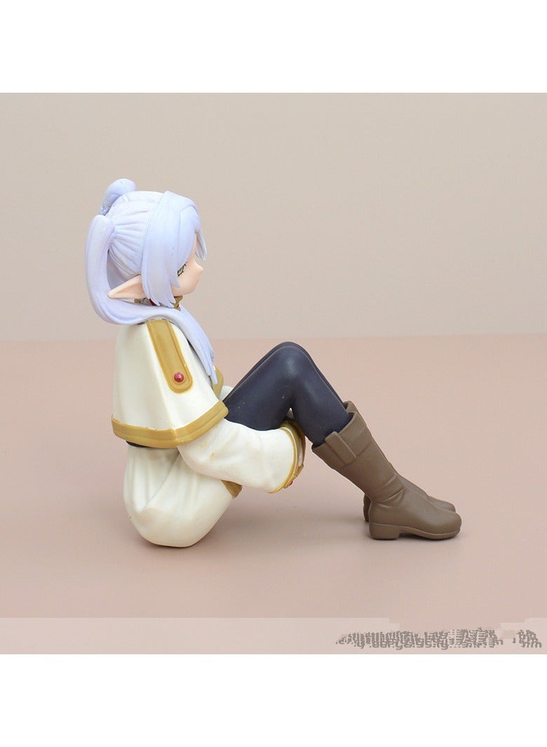 General Fairy Flily Sitting Posture, Legs Crossed, Tabletop Figurine Model Accessory  - Image 2