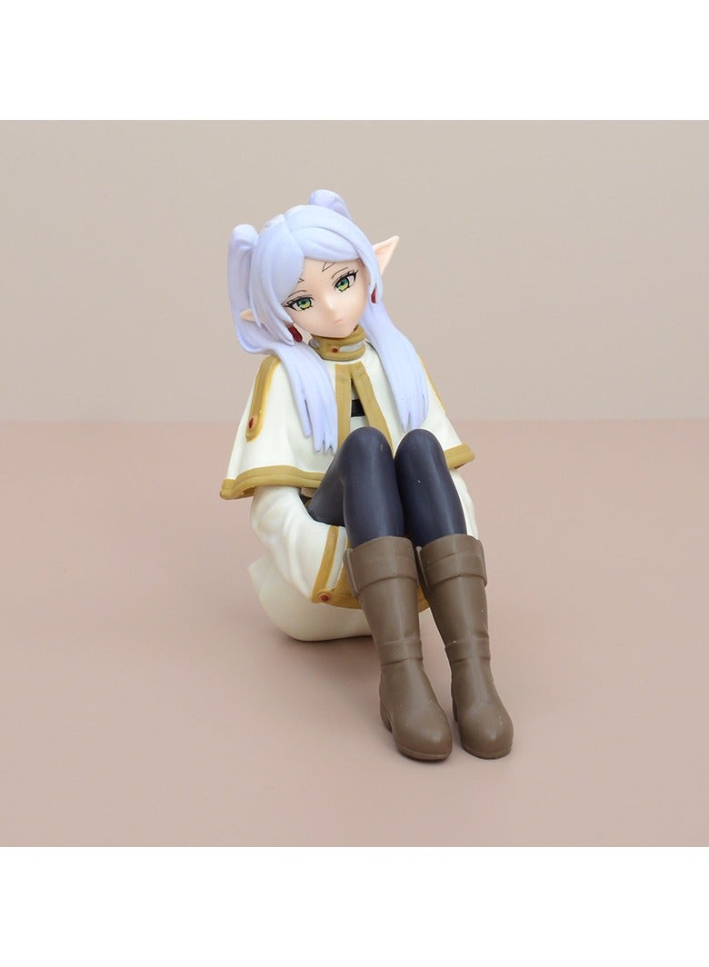 General Fairy Flily Sitting Posture, Legs Crossed, Tabletop Figurine Model Accessory  - Image 1
