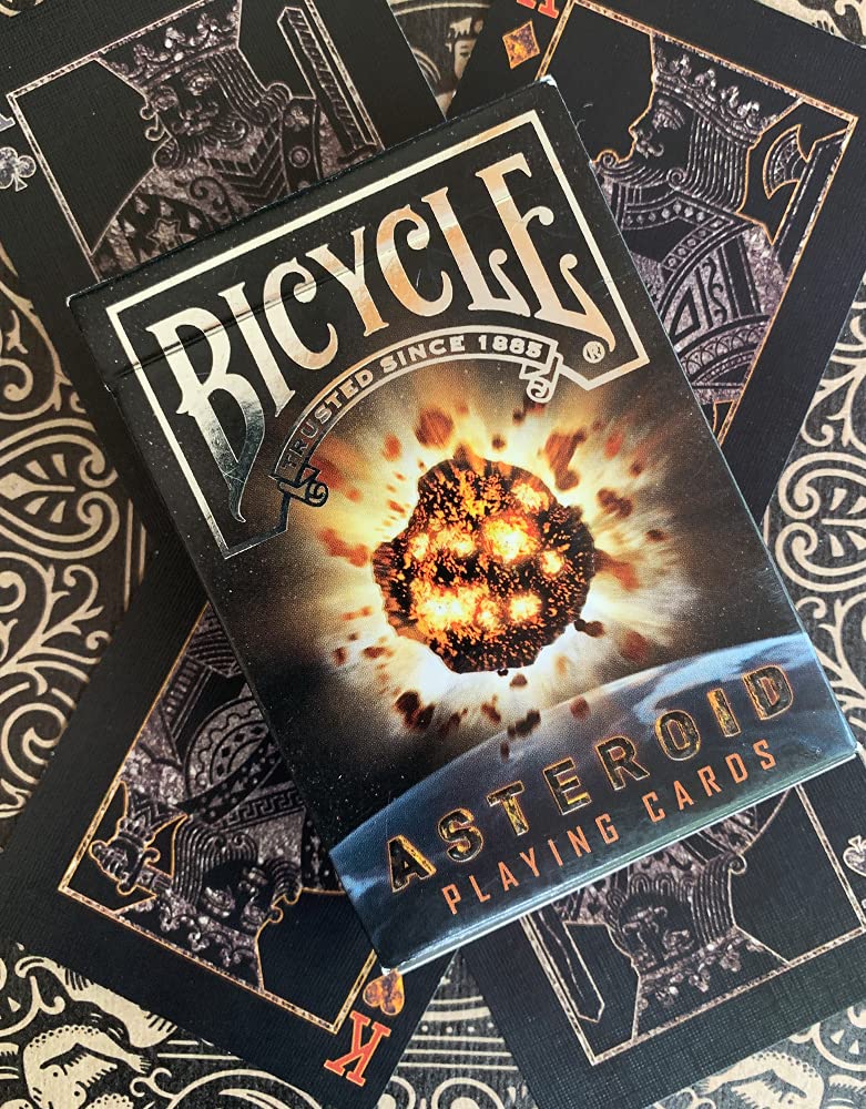 Bicycle Asteroid Playing Cards, Black - Image 5