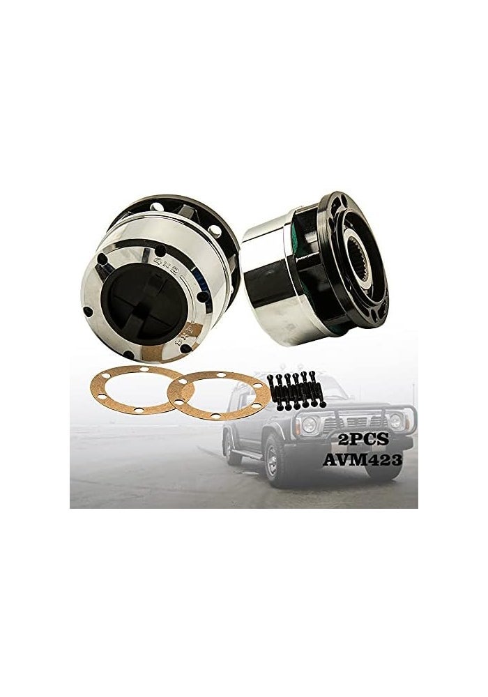 QASULER Free Wheel Locking Hubs for Nissan Patrol MK - Image 5