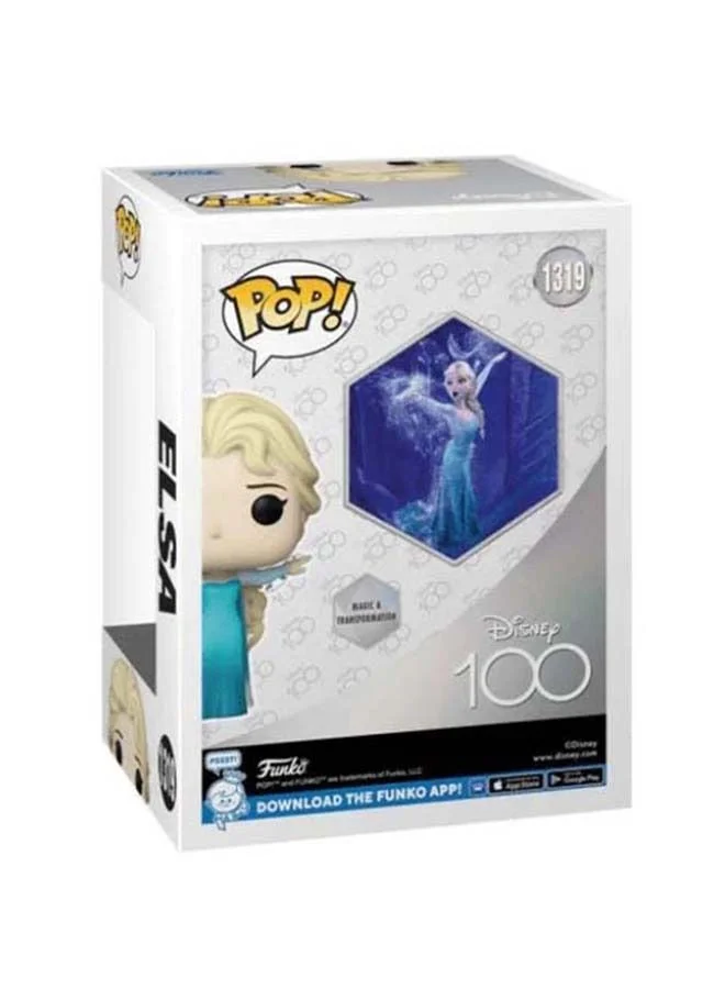 Funko Disney D100 - Elsa, Collectible Action Vinyl Figure - 67973