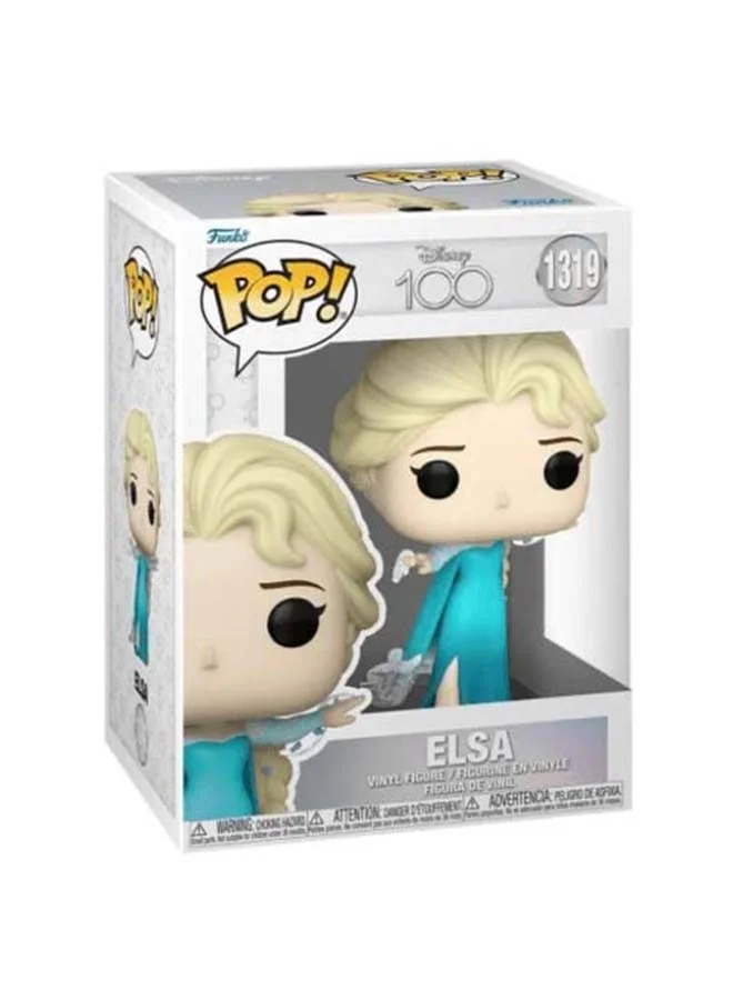 Funko Disney D100 - Elsa, Collectible Action Vinyl Figure - 67973