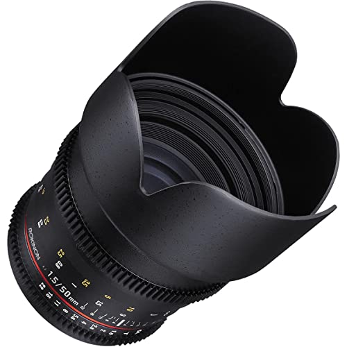Rokinon DS50MMFT Cine DS 50 mm T15 AS IF UMC Full Frame Cine Lens for Olympus Panasonic Micro Four Thirds - Image 3