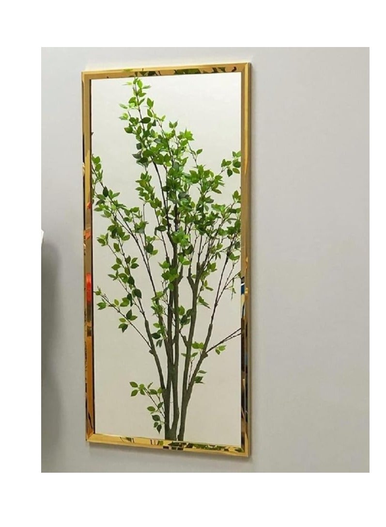 No branded Rectangular mirrors with steel frame 