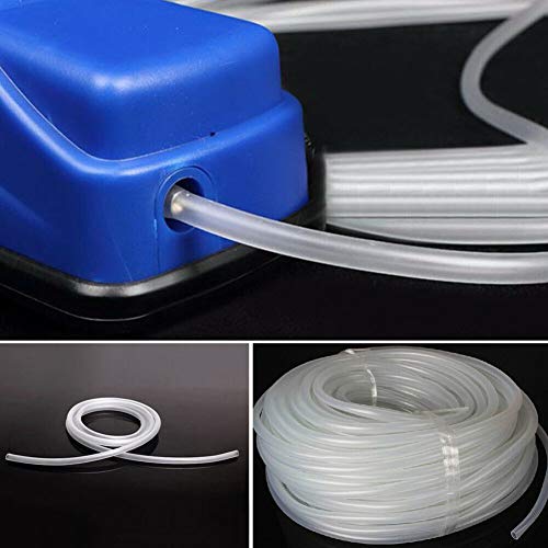 DESPACITO® Aquarium Airline Tubing Soft Air Pump Hose for Fish Tank Accessories,Standard Diameter,Oxygen Pipe Tubing for Fish Tank Accessories (20 Meter) - Image 5