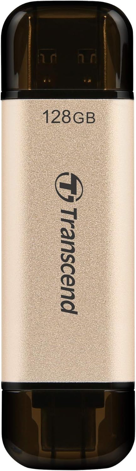 Transcend JF930 128GB Dual USB C Flash Drive for iPhoneiPadMacWindows AndroidTabletPCGaming Console Photo Stick Up to 420MBs USB 32 Thumb Drive Memory Stick with 2in1 Type C Type A - Image 2
