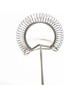 Spaceshoop Stainless Steel Spring Coil Egg Whisk, 28cm Length, Hand-Held Kitchen Frother for Eggs and Milk  - Image 2
