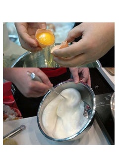 Spaceshoop Stainless Steel Spring Coil Egg Whisk, 28cm Length, Hand-Held Kitchen Frother for Eggs and Milk  - Image 4