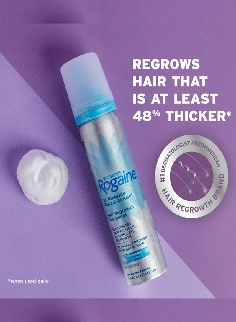 Rogaine Hair Regrowth Treatment Foam - Image 3