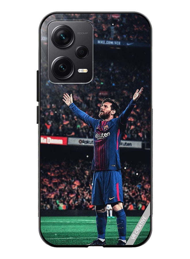 VR CREATIVE Protective Case Cover For Xiaomi Redmi Note 12 Discovery Lionel Messi Design Multicolour - Image 1