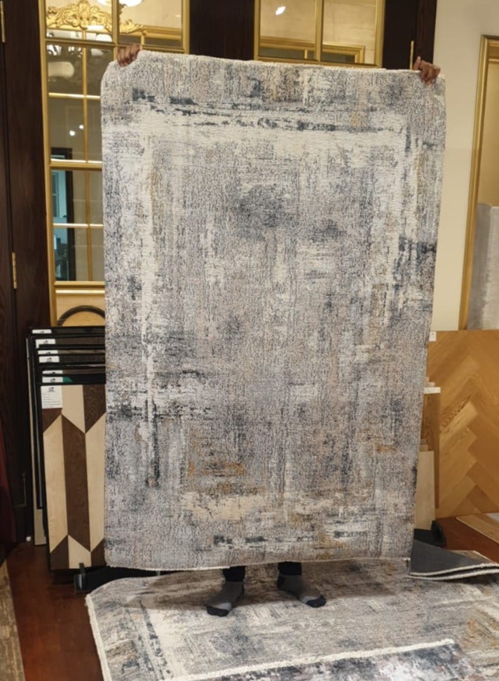 سجادة تركية مصنوعة آليا بلون 120x180 سم لغرفة المعيشة - Image 1