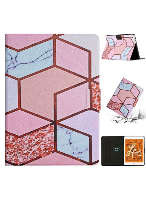 Case Cover Marble Pattern Smart Leather Tablet Case For iPad mini 5 / 4 / 3 / 2 / 1 Splicing Marble