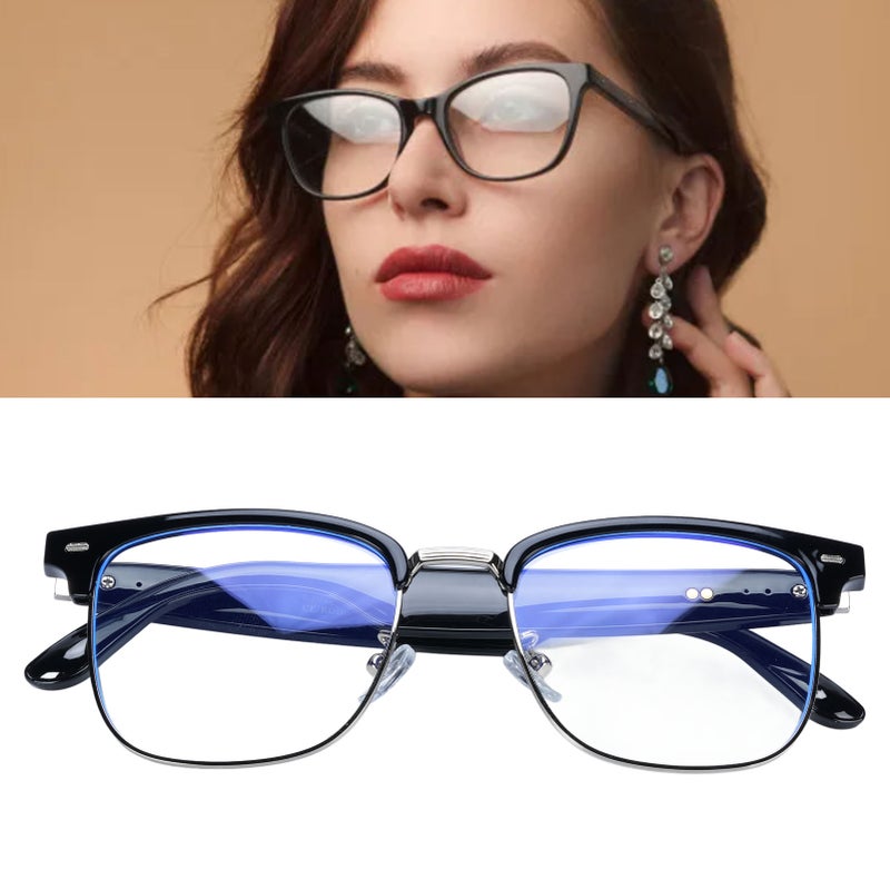 AI Smart Glasses Real Time Video Translation Built In Mic Speaker Anti Blue Light Languages Translation Glasses for Music Calling - Image 2