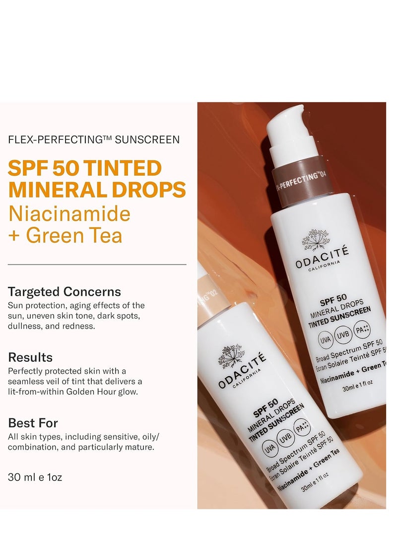 SPF 50 Flex-Perfecting™ Mineral Drops Tinted Sunscreen ONE