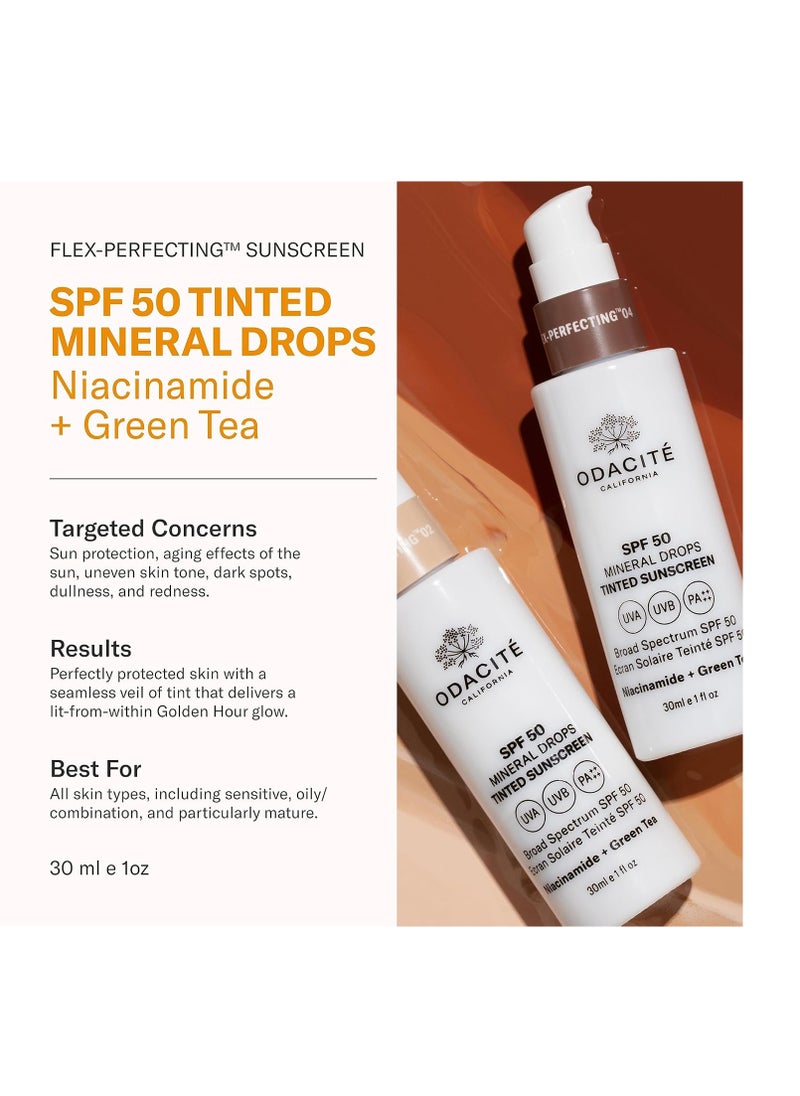 SPF 50 Flex-Perfecting™ Mineral Drops Tinted Sunscreen ONE