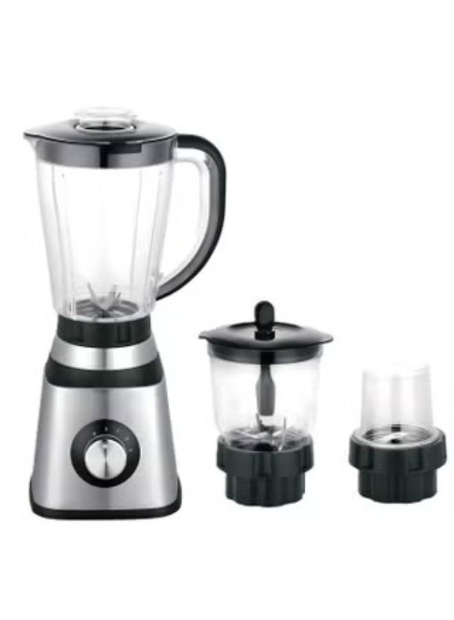 Denx 3-in-1 Mixer Grinder & Blender with 750W Copper Motor, Stainless Steel Jars (1.5L, 0.9L, 0.3L) for Juices, Spices & Chutneys 1 Year Warranty - Image 3
