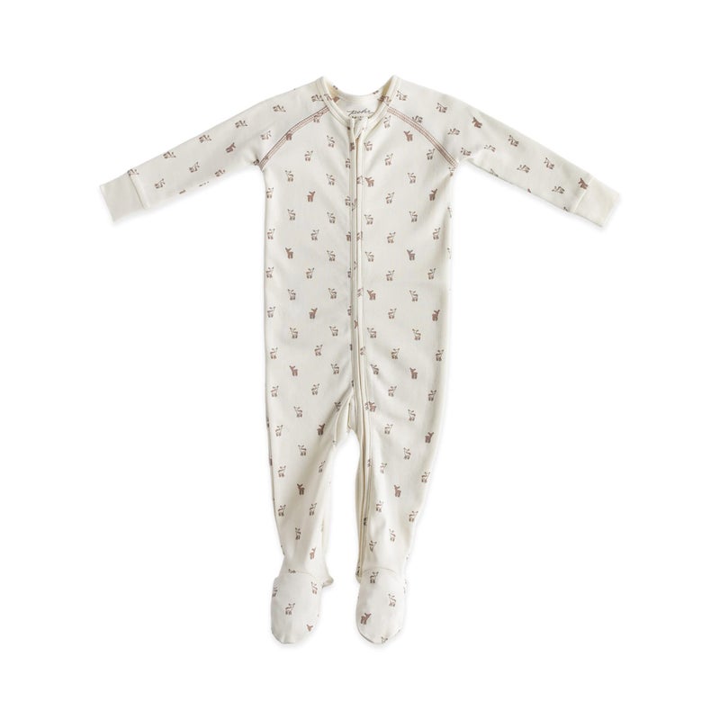 PEHR Hatchling Fawn Baby Sleeper 012 mos - Image 2