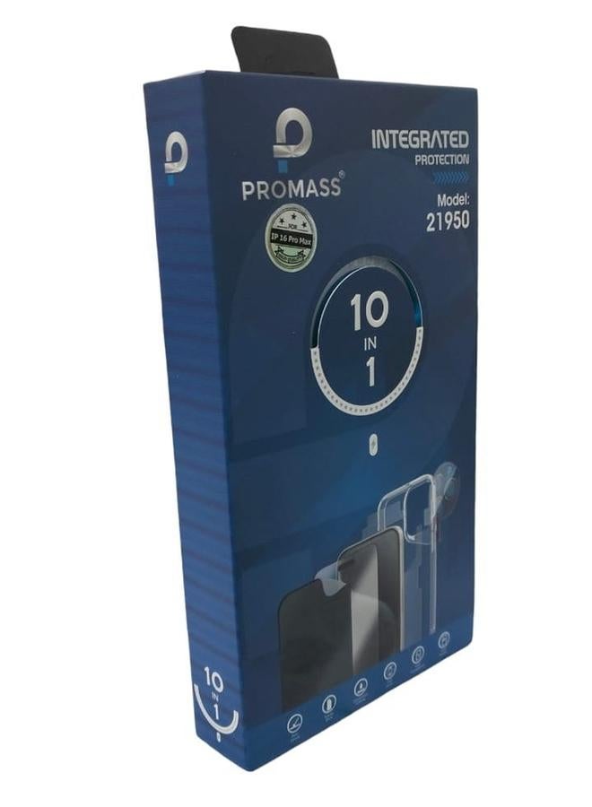 بروماس مجموعة الحماية الكاملة 10 في 1 من Promass لهاتف iPhone 16 Pro Max - Image 2