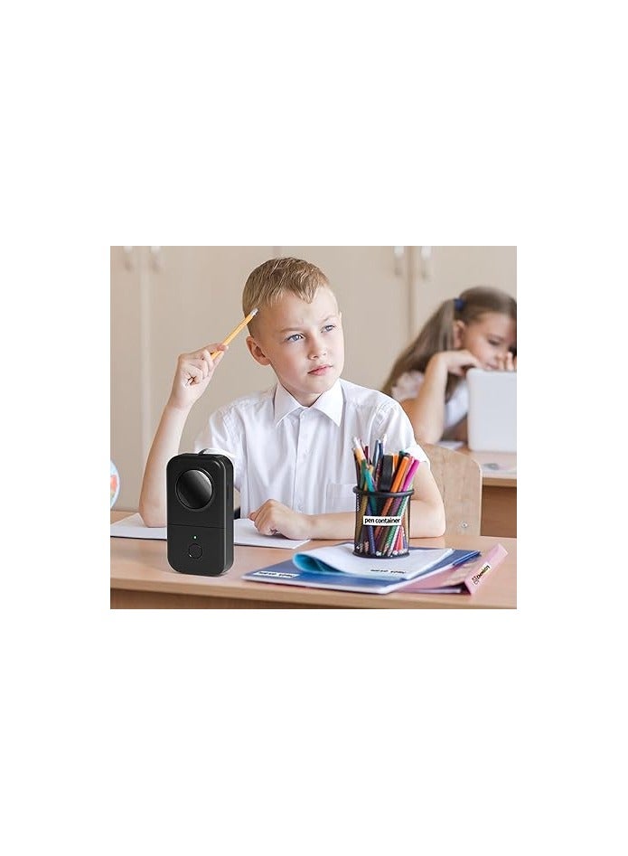 طابعة تسميات حرارية صغيرة D30، صانعة شرائط محمولة، بلوتوث، بدون حبر، للاستخدام المنزلي والتجاري الصغير، تساعد في تنظيم العمل، متوافقة مع شرائط بعرض 0.23، 0.35، 0.47 إنش (12 ملم). - Image 2