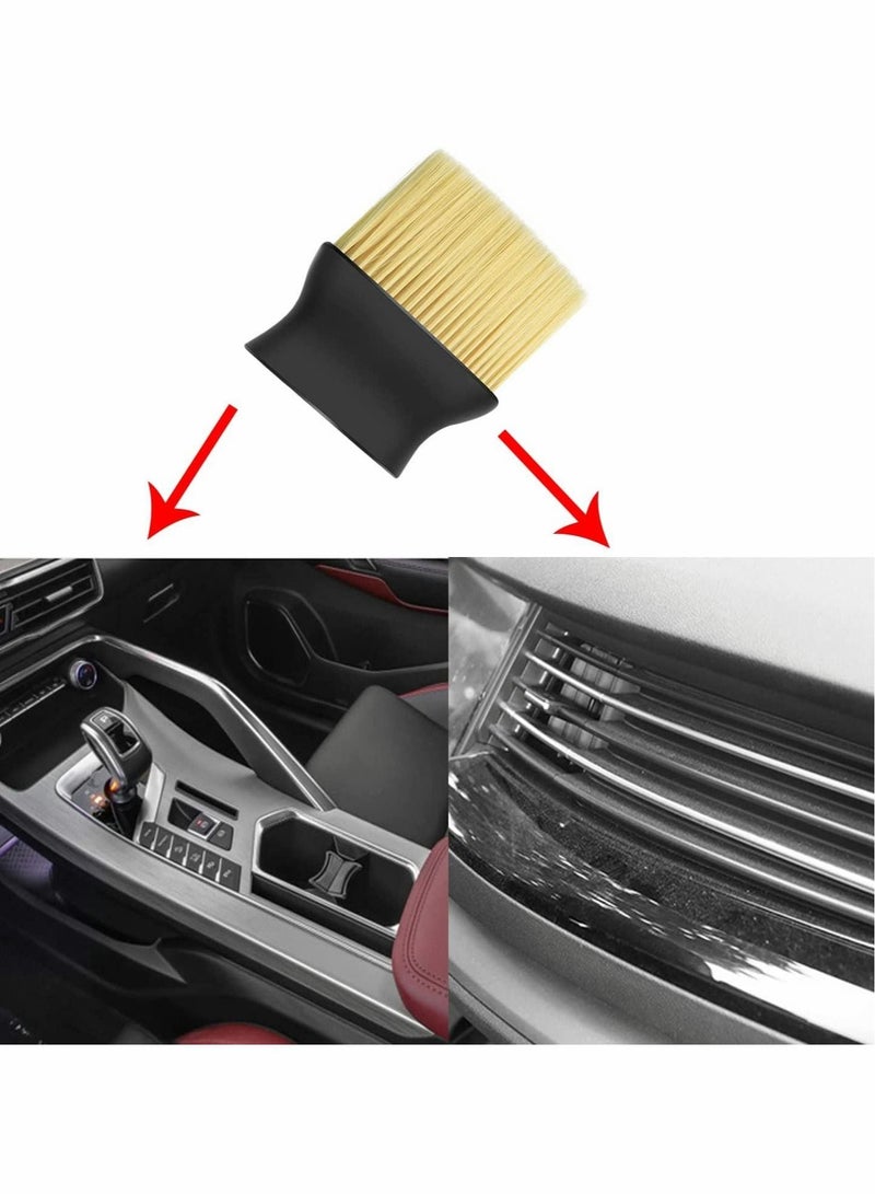 SYOSI Auto Interior Dust Brush, 2 Pcs Car Detailing Brush  - Image 4