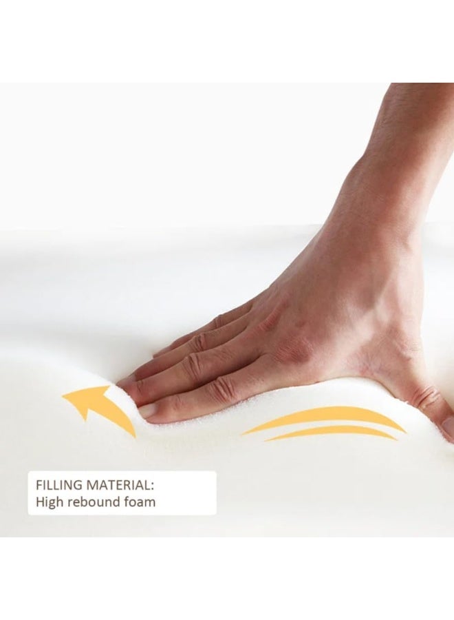 Zayn comforts Stylish Off-White Leather Sofa - 3-Seater - Image 5