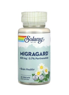 Solaray Migragard Herbal Headache Support Formula 60 Vcaps  - Image 1