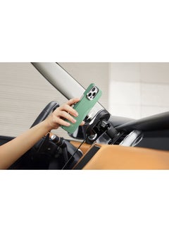 PITAKA iPhone 16 Pro Max Ultra Slim Case / MagSafe Compatible / 3D Grip Textured / Raised Camera Lip / Drop and Damage Protection - Forest Green  - Image 4