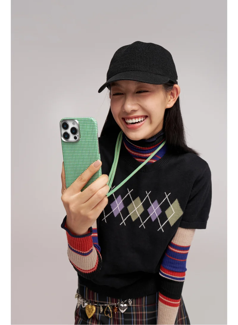 PITAKA iPhone 16 Pro Max Ultra Slim Case / MagSafe Compatible / 3D Grip Textured / Raised Camera Lip / Drop and Damage Protection - Forest Green