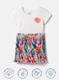 Nautinati Nautinati Girls’ Floral Printed Frock  - Image 5