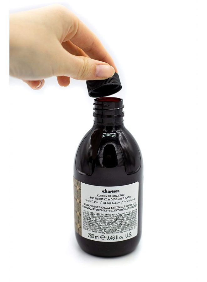 Davines Alchemic Shampoo, Chocolate, 9.47 fl. oz. - Image 3