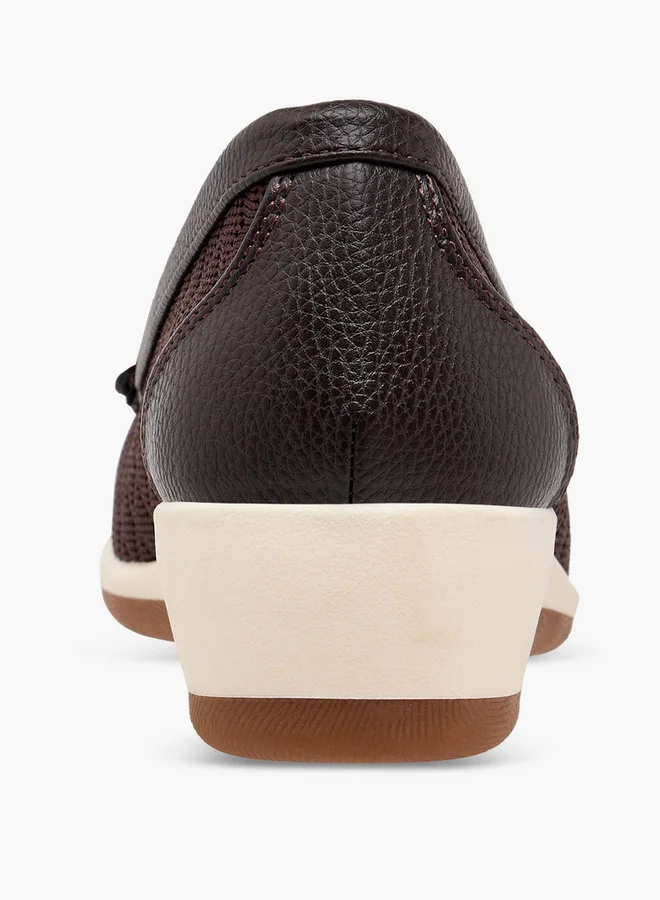 فلورا بيلا من شو إكسبرس Metal Accent Slip-On Wedge Heel Loafers