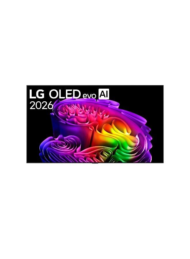 LG 65 inch LG OLED evo AI G6 4K Smart TV, 144HZ, α11 AI Processor 4K Gen3, Dolby Vision / HDR10 / HLG, Model 2026 , 2 Years Warranty, OLED65G66LW black - Image 1