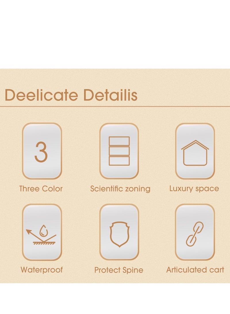 انسولار حفاضات الطفل حقيبة مصنوعة من مواد ذات جودة عالية وقابلة للتعديل الأشرطة . - Image 4