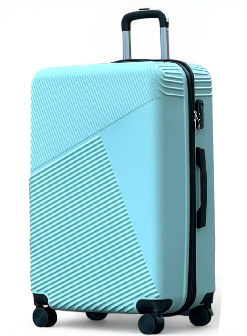 ZAAPPY Hard Shell Lightweight 24 Inch (20-25kg) Luggage, Smooth Wheels, Secured Locks - Image 1