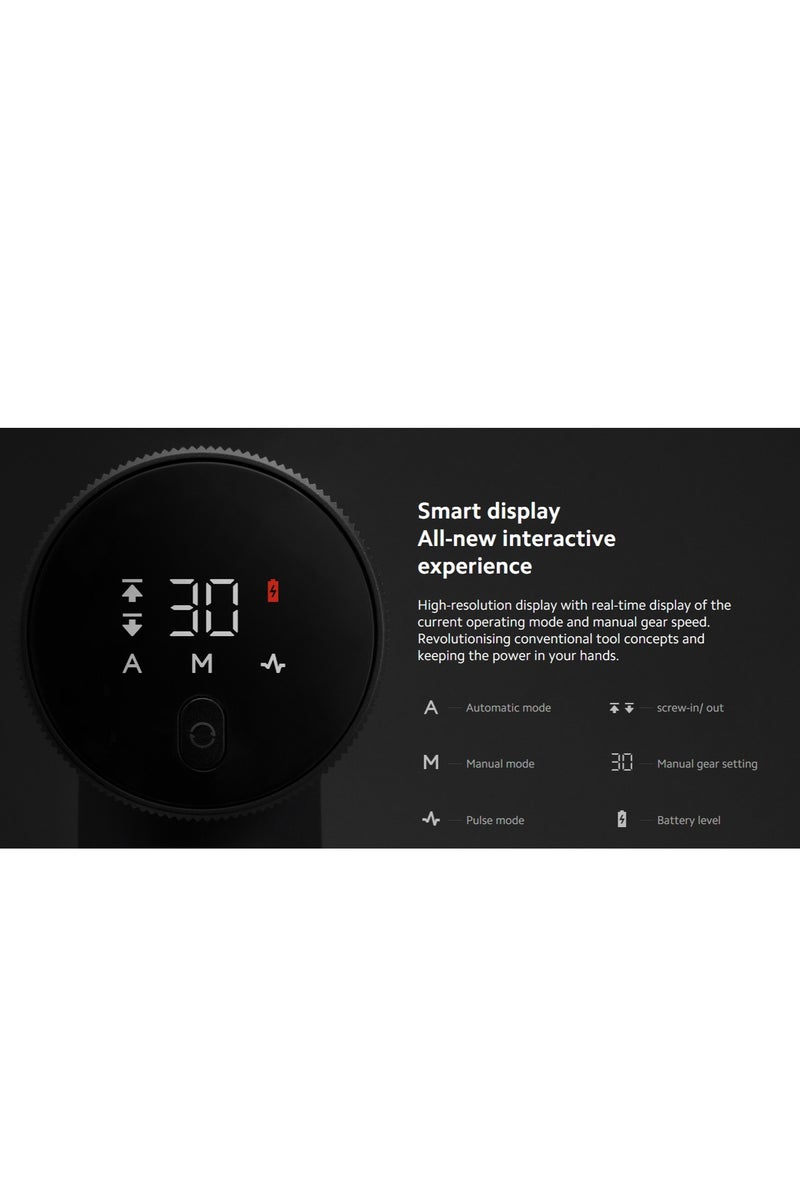 Xiaomi 12V Max Brushless Cordless Drill Grey30N·m powerful torque  |30-speed precision control 3 operating modes |Smart Display - Image 5