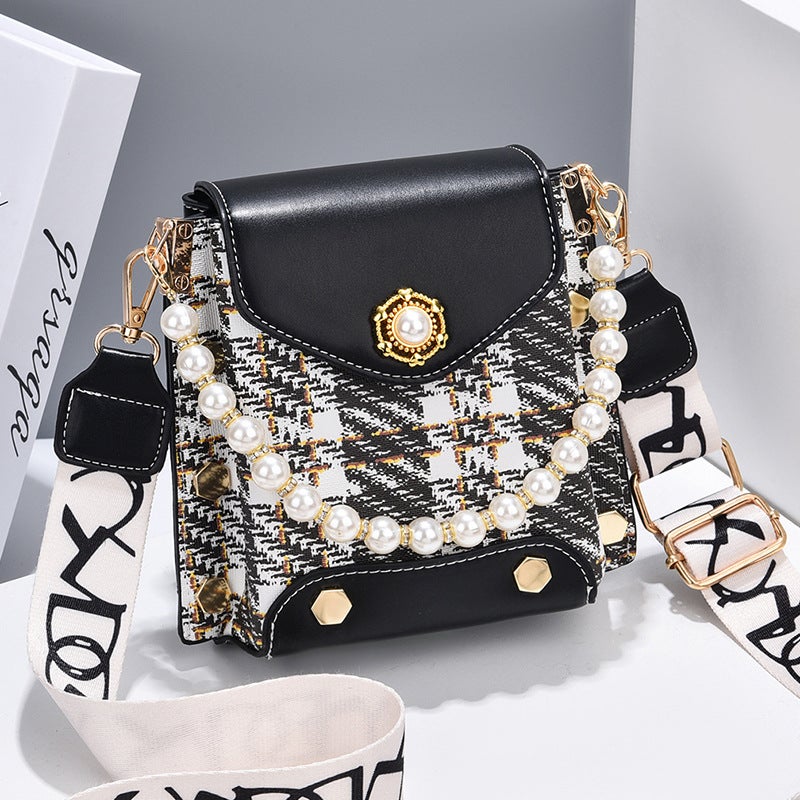 2022 New Women'S Bag Summer Mobile Phone Bag Women'S Crossbody Small Bag Fashion Trendy Shoulder Bag Trendy Pearl Bag - Image 4