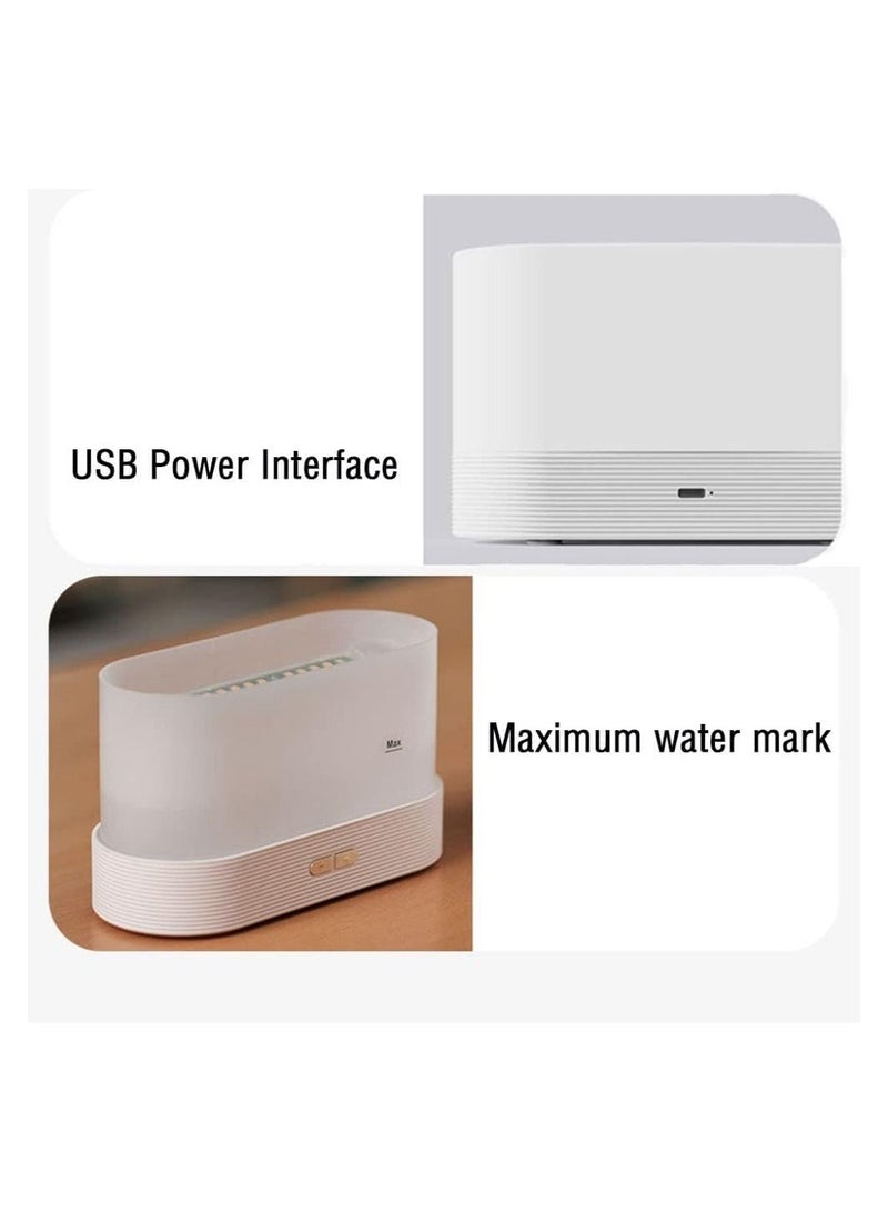 Essential Oil Diffuser with Flame Light 180mL Aromatherapy Mist Humidifier Quiet Aroma Air Diffusers with Auto Shut Off Protection  - Image 5