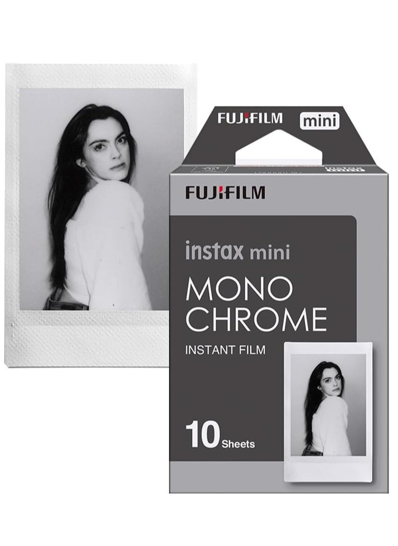 فوجي فيلم - فوجي فيلم Instax Mini Monochrome 10 ورقات - Image 1