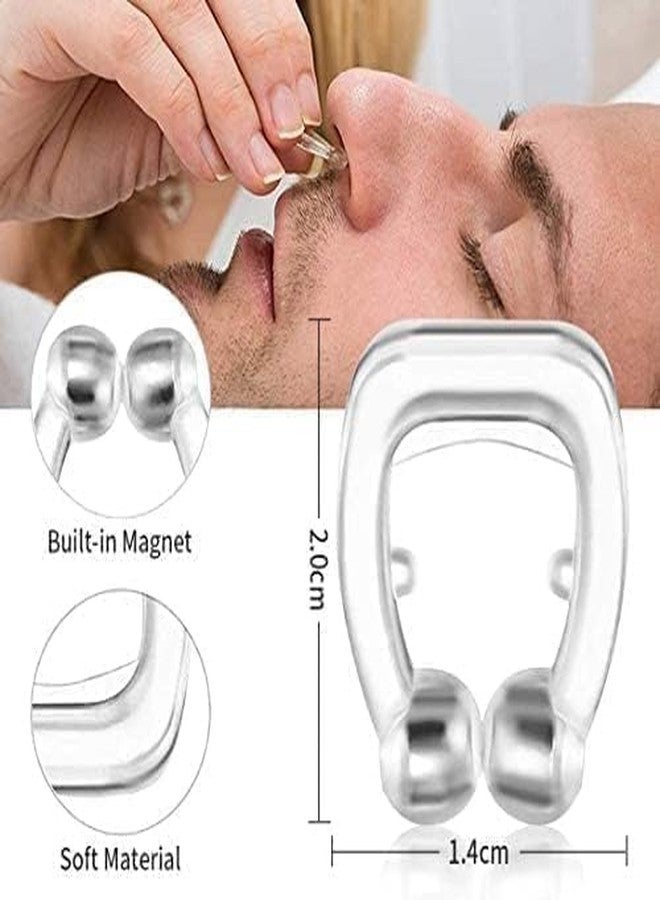 click2shop Anti-Snoring Nose Clip - Magnetic Snore Stopper for Men & Women | Comfortable & Effective Snoring Solution | Pack of 2 - Image 3