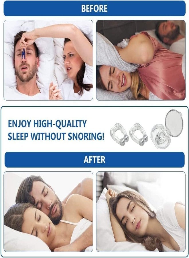 click2shop Anti-Snoring Nose Clip - Magnetic Snore Stopper for Men & Women | Comfortable & Effective Snoring Solution | Pack of 2 - Image 5