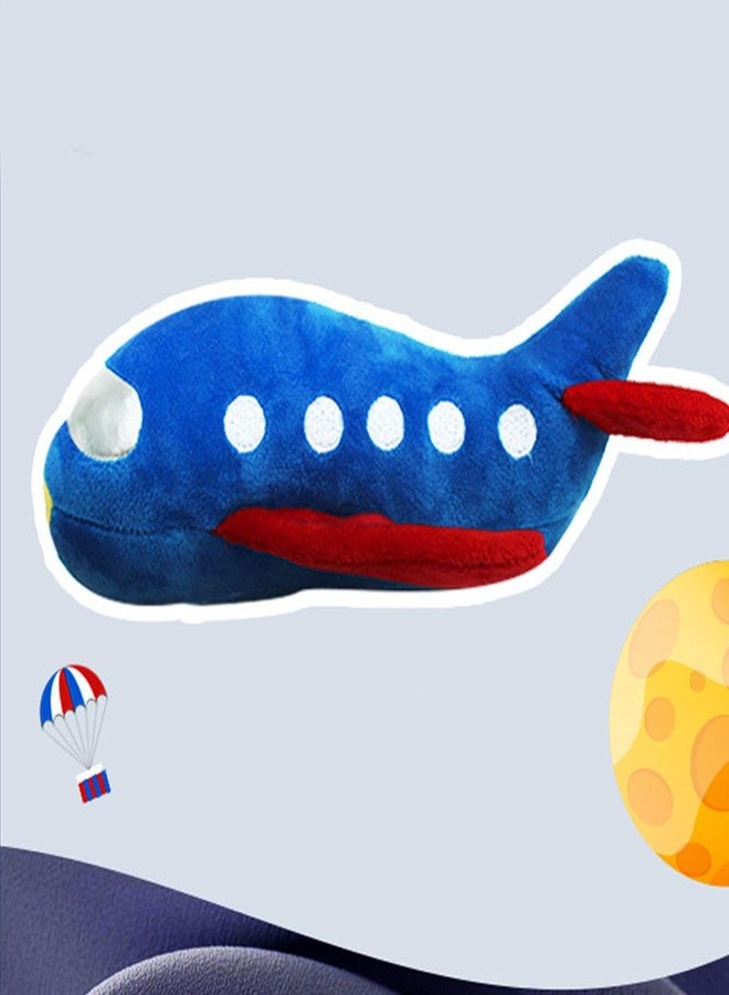 Zerodis Squeaky Dog Chew Toys, Plush Dog Toy Airplane Plush Dog Toys Cute Stuffed Pet Plush Toys Bite Squeaky Toy Interactive Anxiety Reduction Toy for Cats Dogs - Image 4