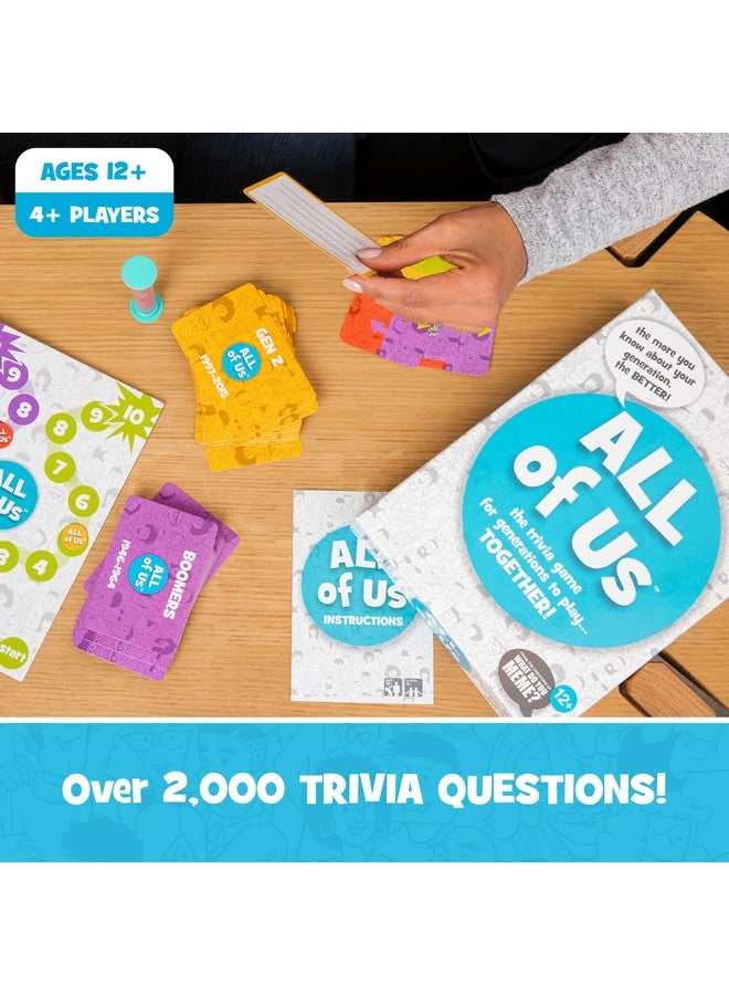 WHAT DO YOU MEME? All of Us - The Family Trivia Game for All Generations - Family Card Games for Kids and Adults - Image 3